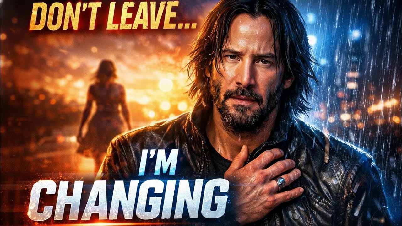 &ldquo;DON&rsquo;T LEAVE&hellip; I&rsquo;M CHANGING | Keanu Reeves Emotional Speech Today