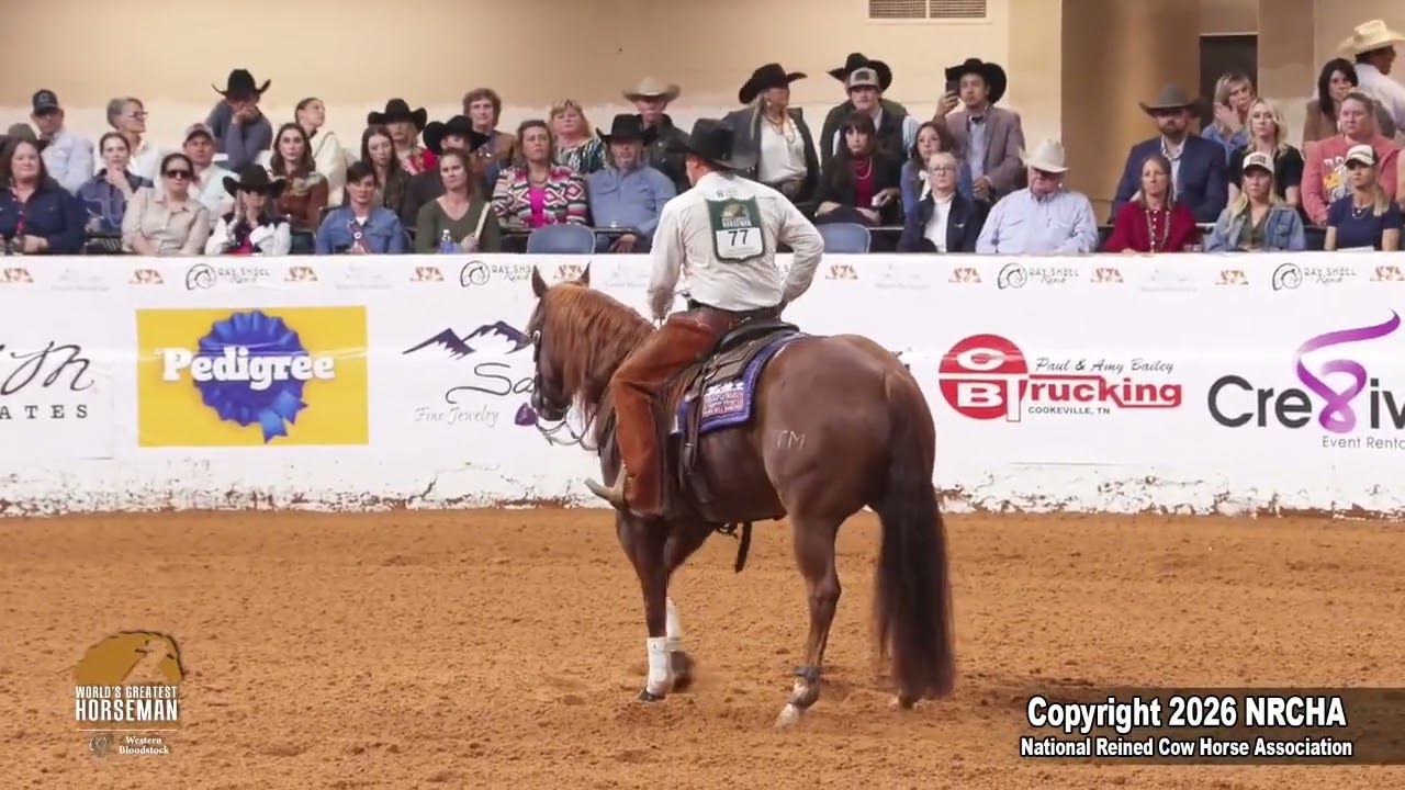 2026 World's Greatest Horseman® Finals Reined Work - A STARLIGHTS MAGNUM shown by Kyle Trahern