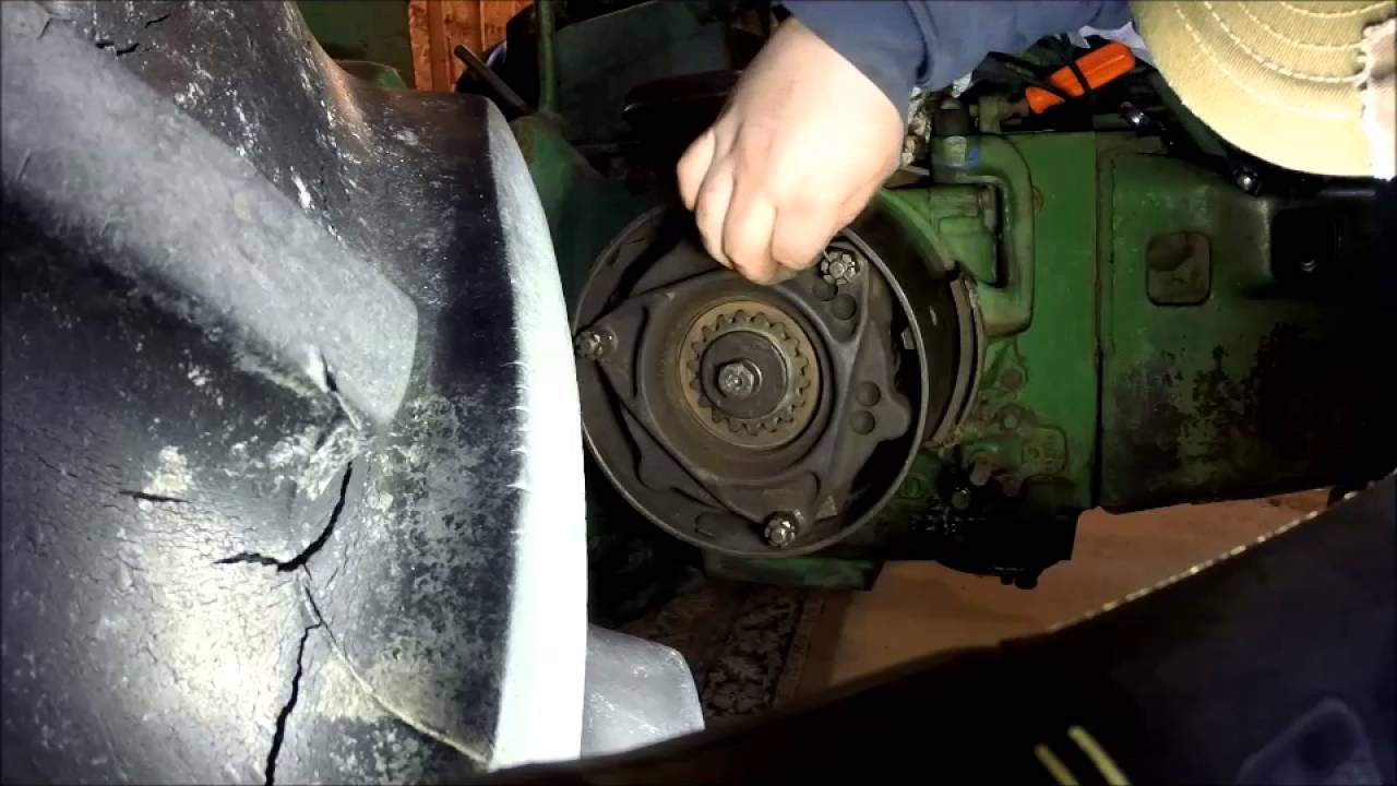 Как отрегулировать сцепление John Deere A, B, D и G