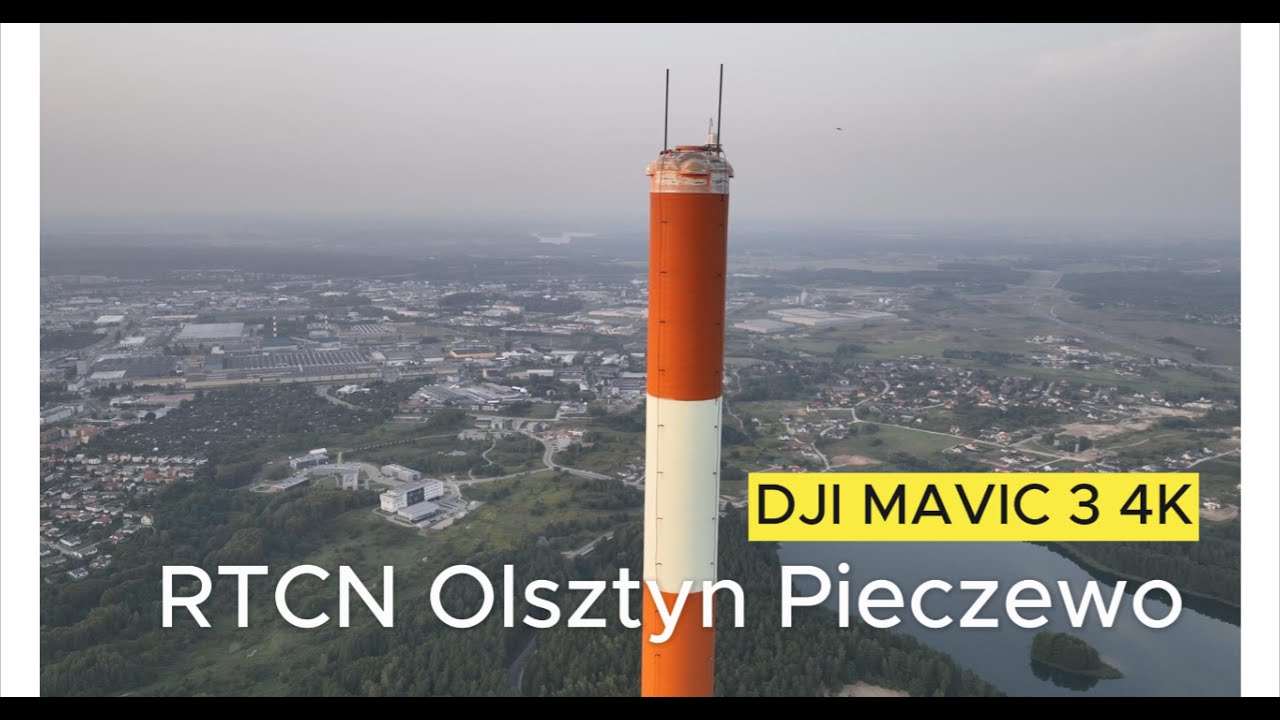 RTCN Olsztyn Pieczewo | Mavic 3 4K | 400 metrów
