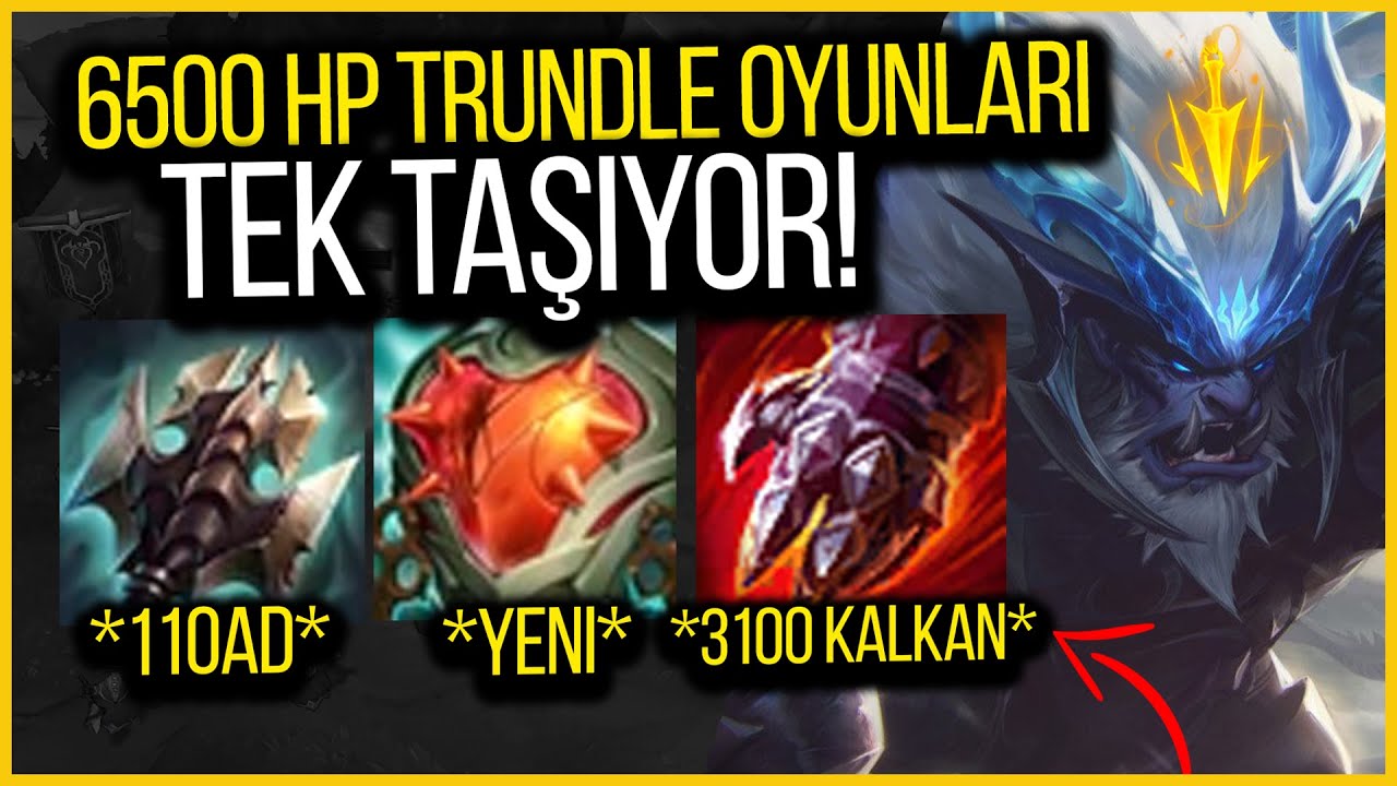 💪 6500 HP TRUNDLE SORUNSALI 💪