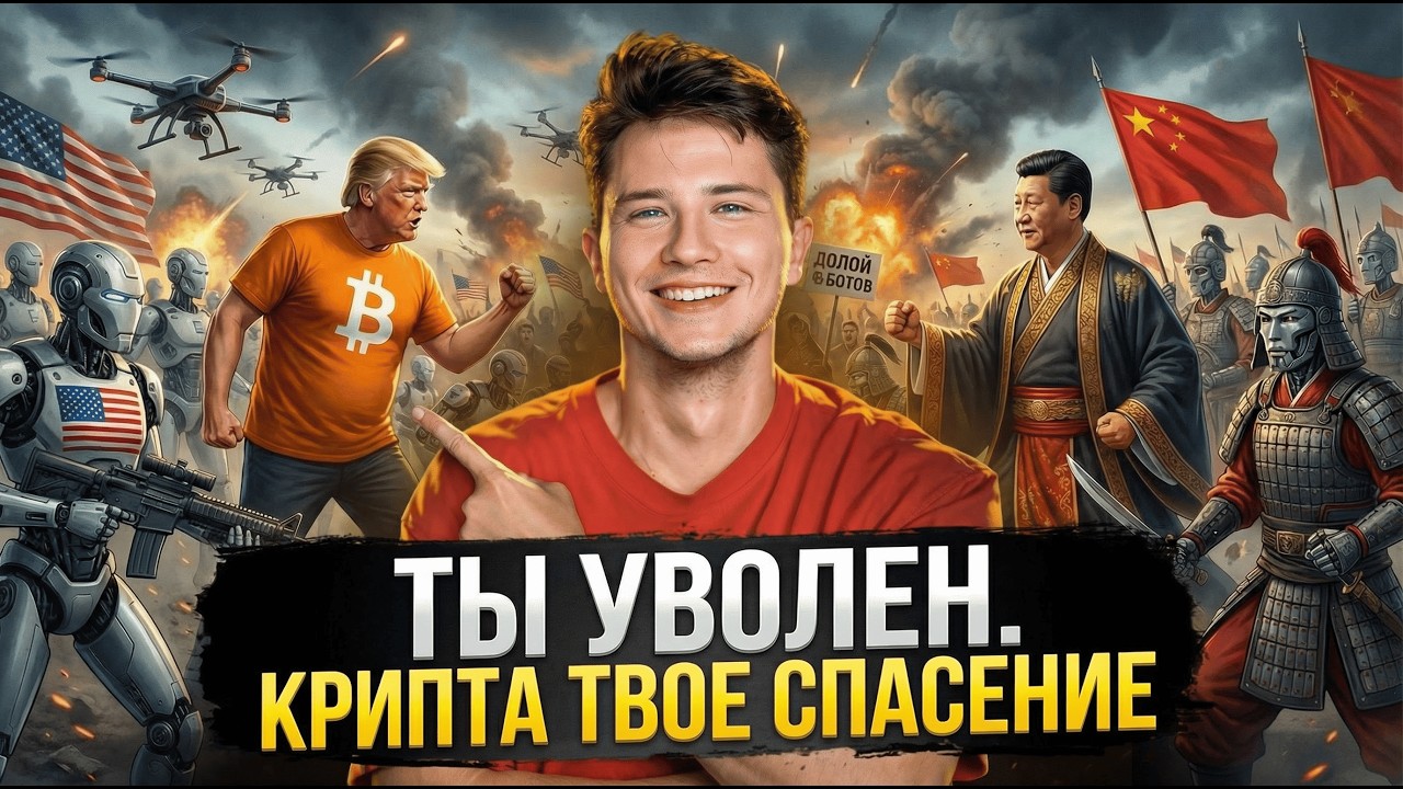 ТЫ УВОЛЕН!!! ИИ-АГЕНТЫ УНИЧТОЖАТ ТВОЙ ЗАРАБОТОК! КРИПТА ТВОЁ СПАСЕНИЕ
