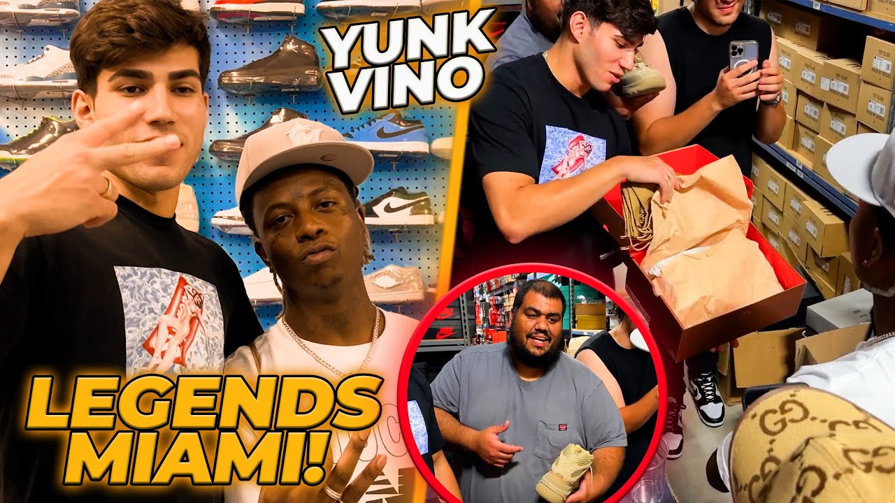 YUNK VINO FOI NA LEGENDS MIAMI E LEVOU TUDO!