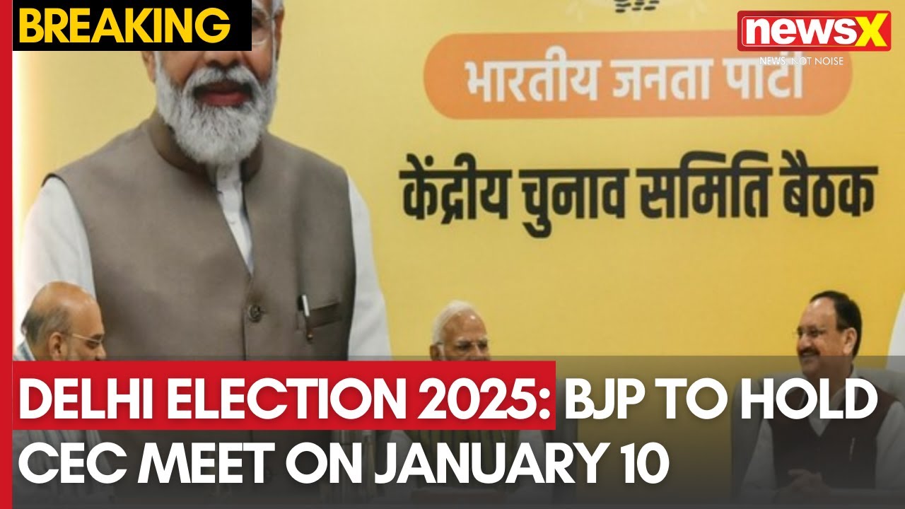 Delhi Election 2025: BJP to Hold CEC Meet on January 10 to Decide Remaining Candidates