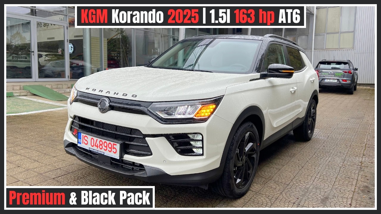 KGM Korando 2025 (Premium + Black Pack) Review Interior Exterior Details