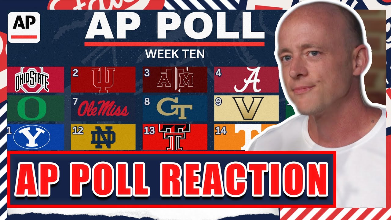 AP Poll Week 10 Reaction...MOST Overrated & Underrated Teams - Josh Pate Cut