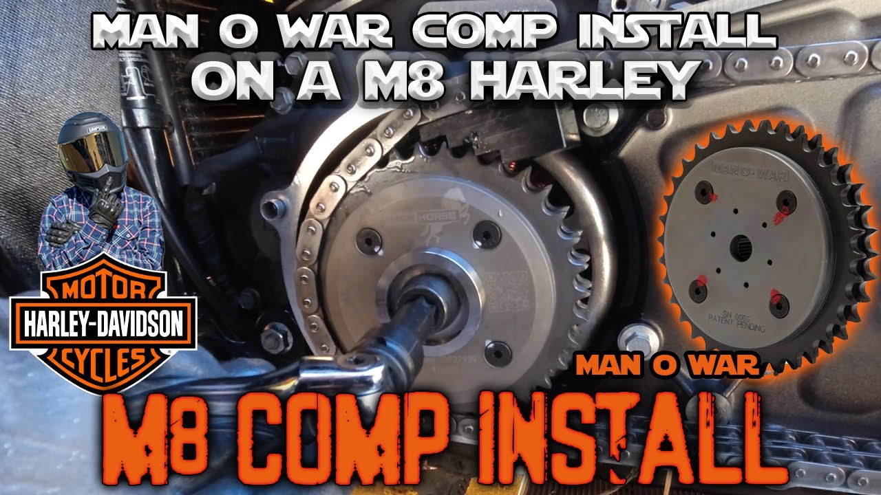 Установка компенсатора Harley Davidson M8