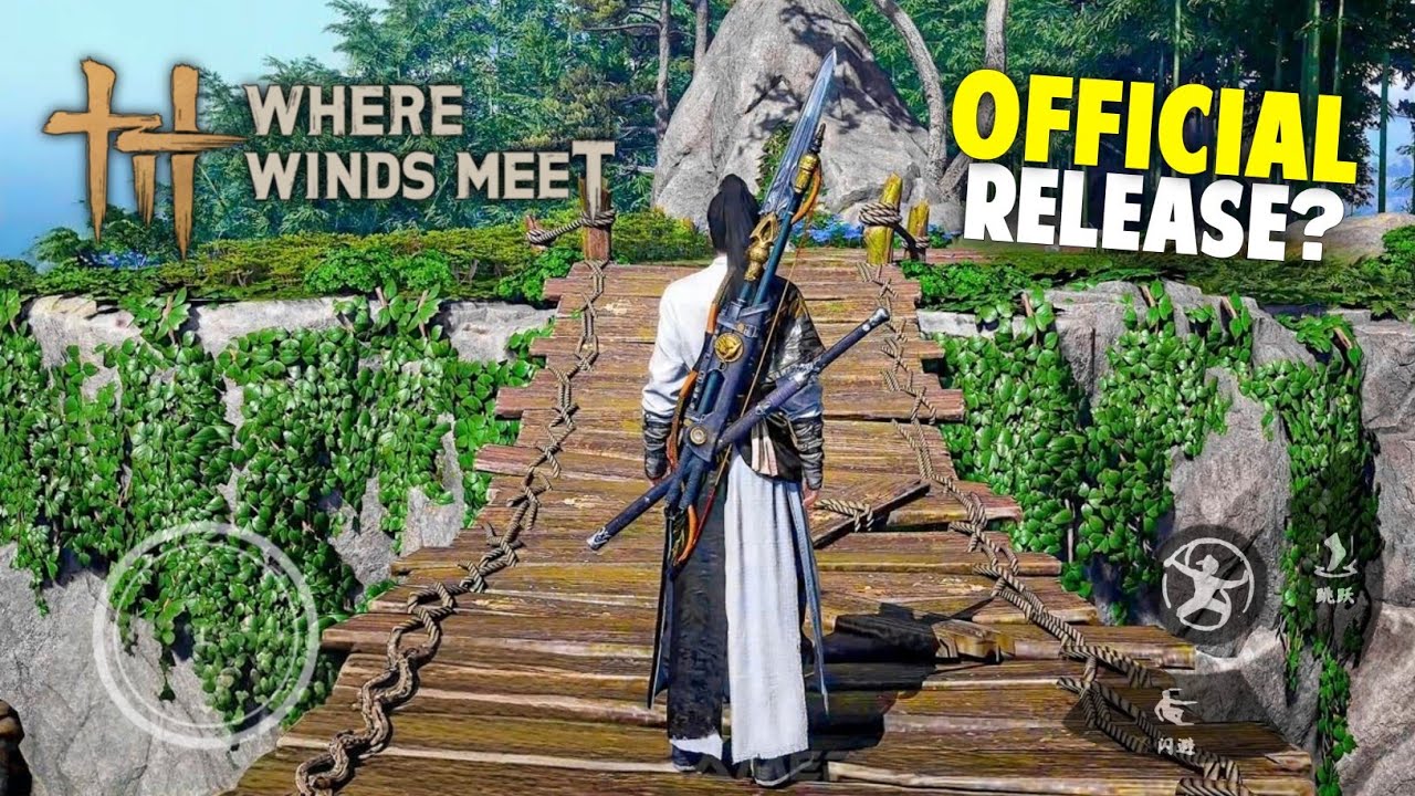🤯 Console-level Open World On Mobile?! Where Winds Meet Mobile Global Release