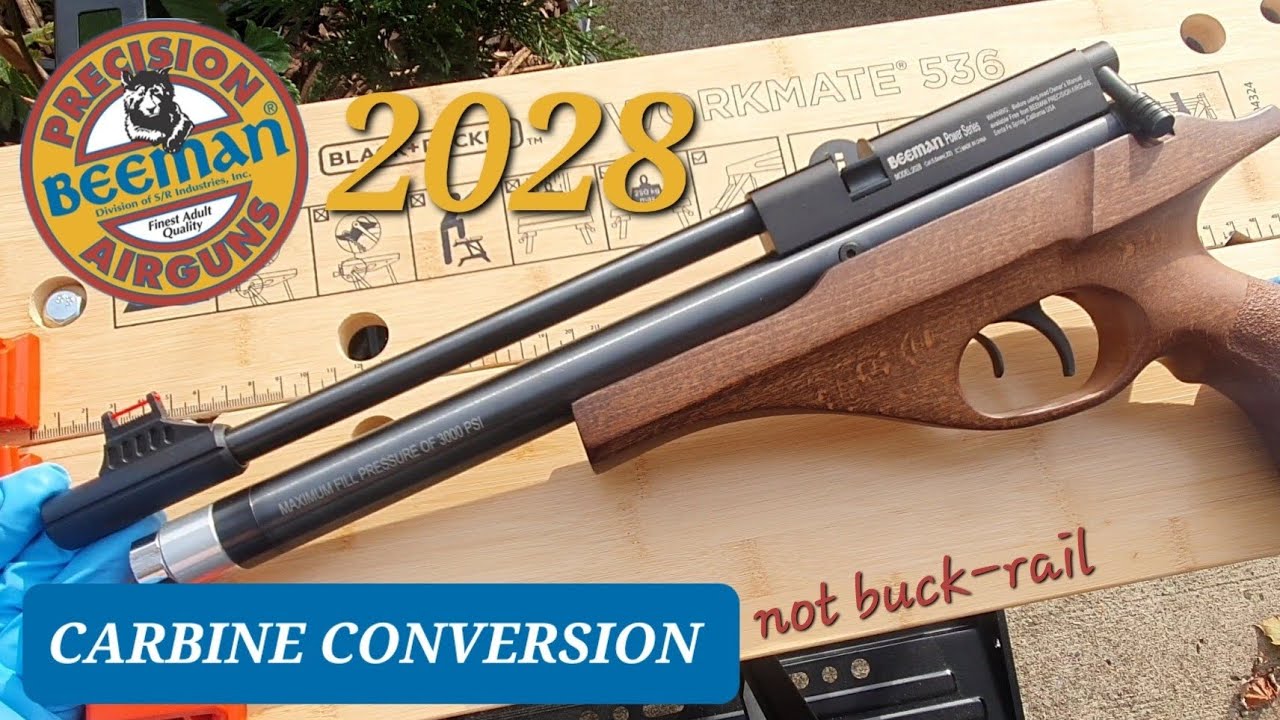 Beeman 2028/27. Stock refurb and Ebay shoulderstock. Bad purchases put to good use!