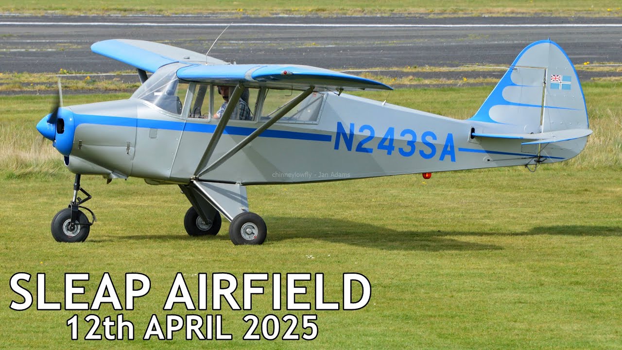 General Aviation - Vintage Piper Fly-in at Sleap Airfield - 12th April 2025