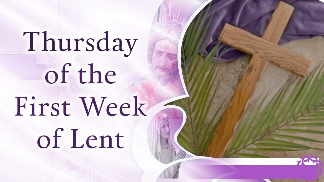 February 26, 2026 - Vespers and 6:00 PM Mass on Thursday of the First Week of Lent.