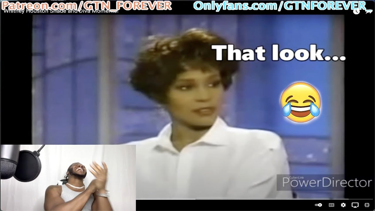 Whitney Houston Shade and Diva Moments! REACTION !!!
