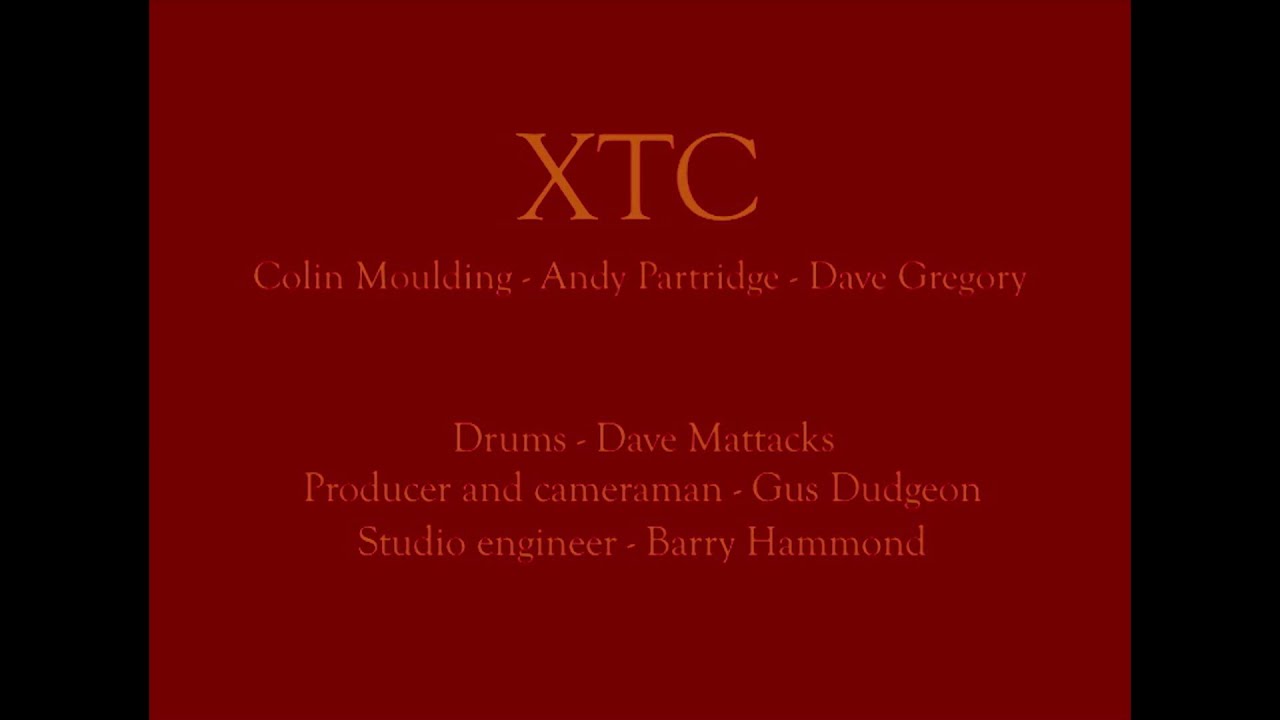 XTC Nonsuch - A Gus Dugeon's Home Movie- Chipping Norton Studios, England,-July-August 1991
