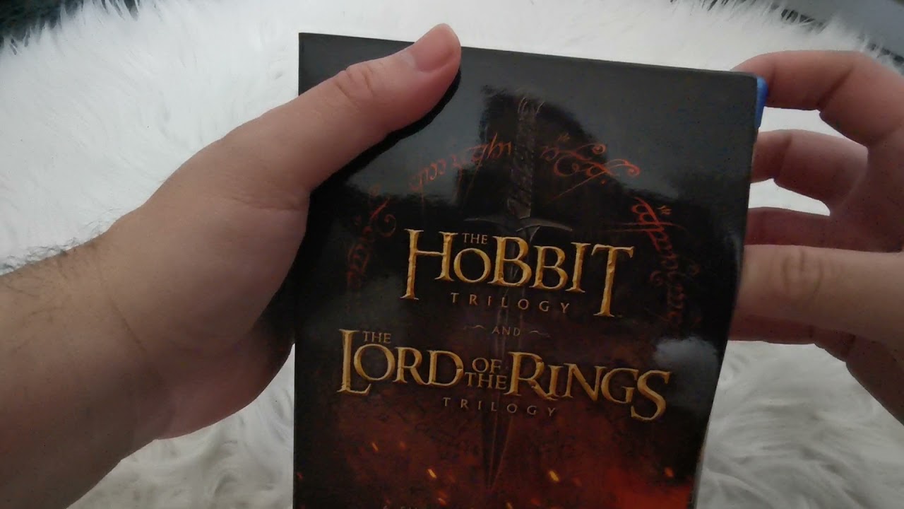 The Hobbit & The Lord of the Rings Bluray UNBOXING