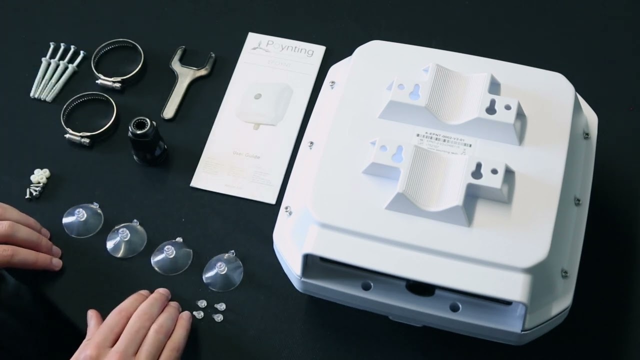 Poynting Product - We unbox the EPNT-2 with uni-directional #5G / #LTE antennas.