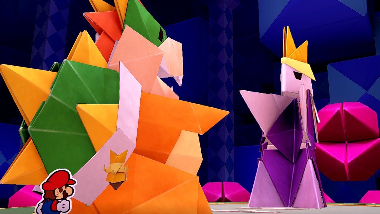 Paper Mario The Origami King - Final Boss + Ending