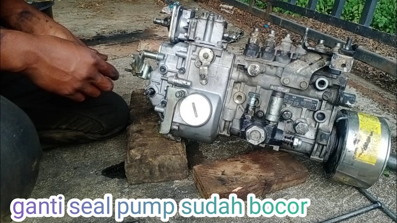 Trik cepat bongkar pasang bouspump ganti seal yang sudah bocor Hino lohan 500