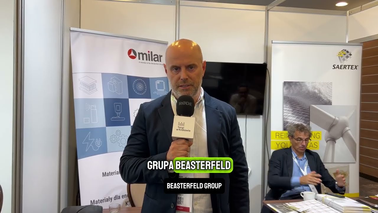JEC Forum Central Europe 2025 | Rafał Malecki z firmy Milar wywiad na temat JEC Forum