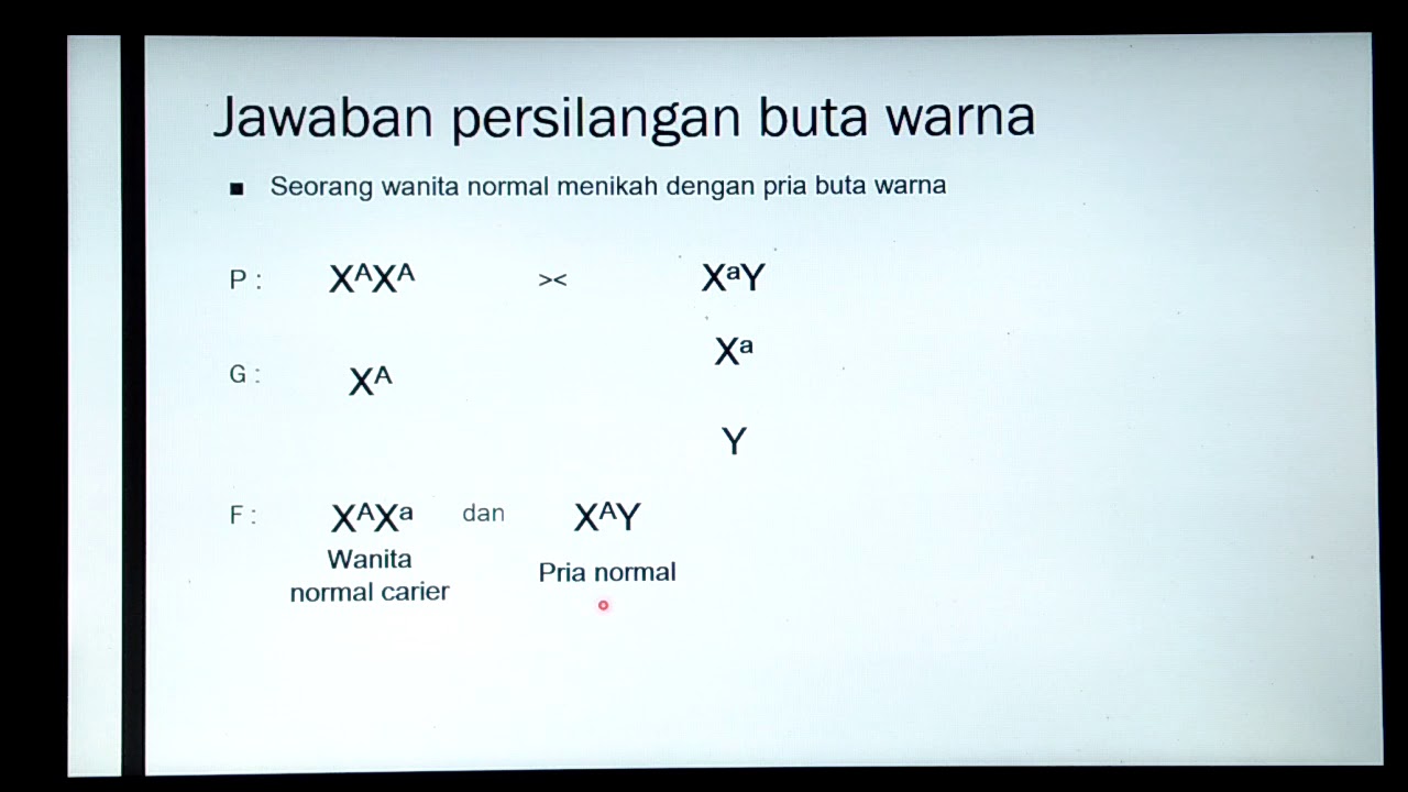 Pewarisan gonosom dan autosom