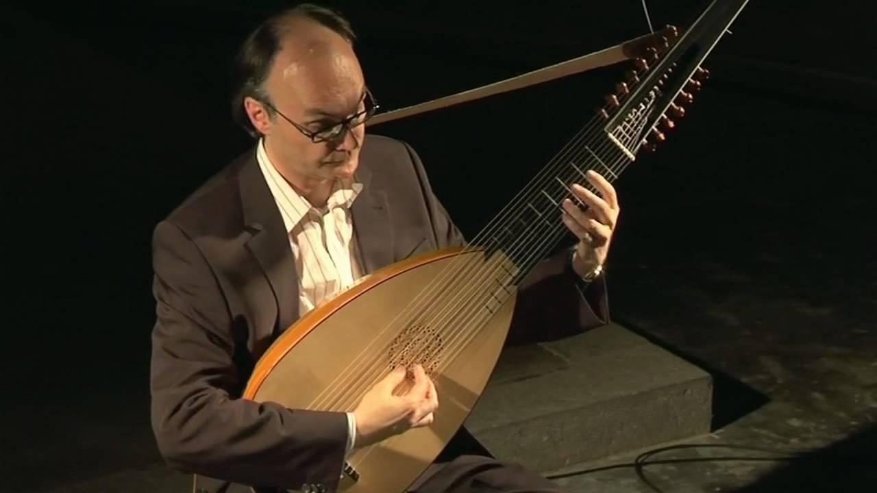 Bach, Sarabande (BWV 996), Andreas Martin, Lute, HD