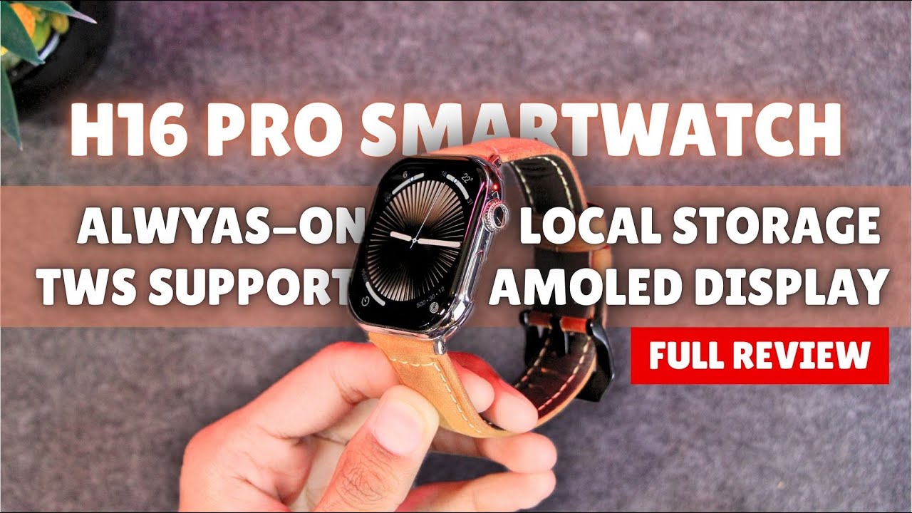H16 Pro Smartwatch | Full Review with Pedometer & Oximeter Test | DO NOT BUY BEFORE WATCHING!