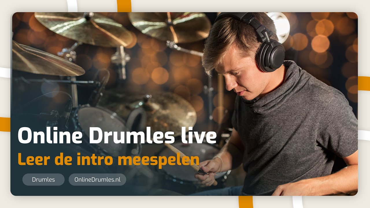 Live Les - Leer De Online Drumles Intro - Online Drumles