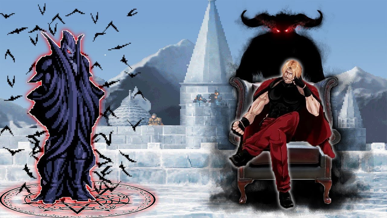 [Mugen KOF] Демитрий против команды Дарк Ругал Бернштейн