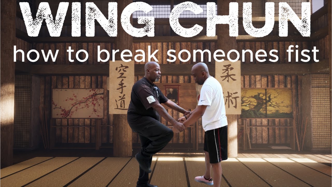 Wing Chun: how to destroy a punch by breaking the fist