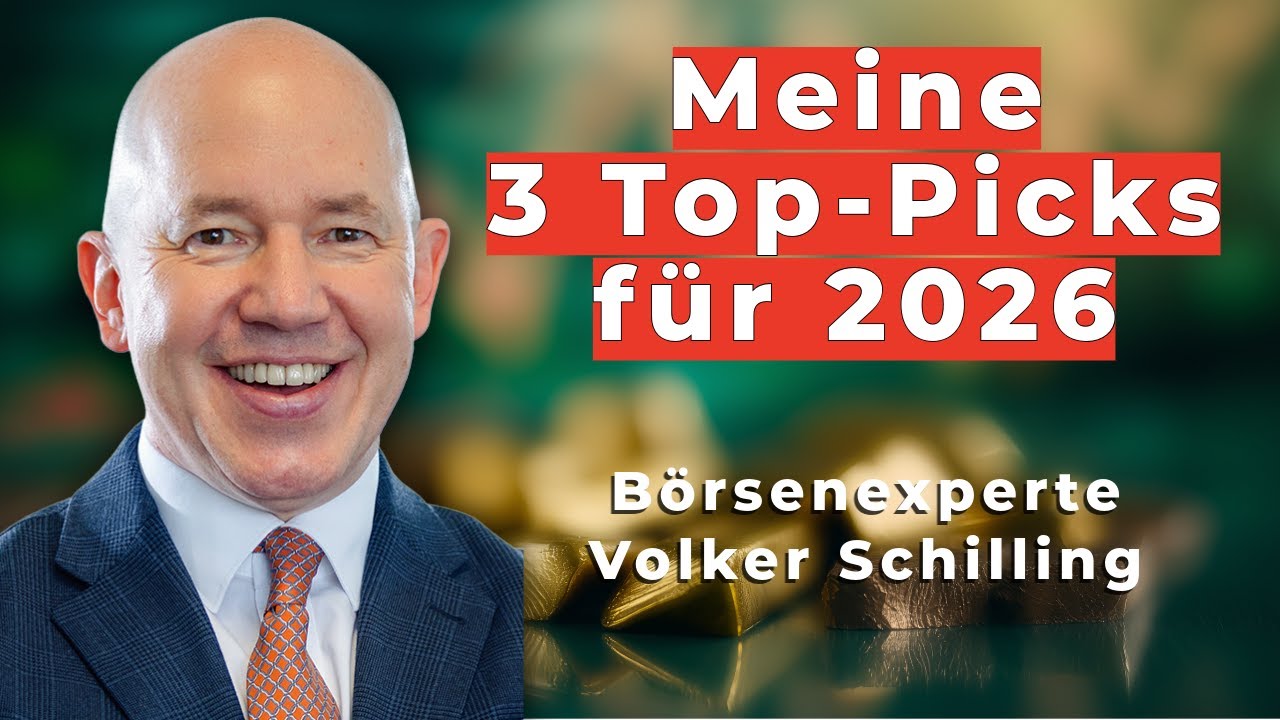 Gold, Öl und …?  Die 3 Top-Picks für 2026