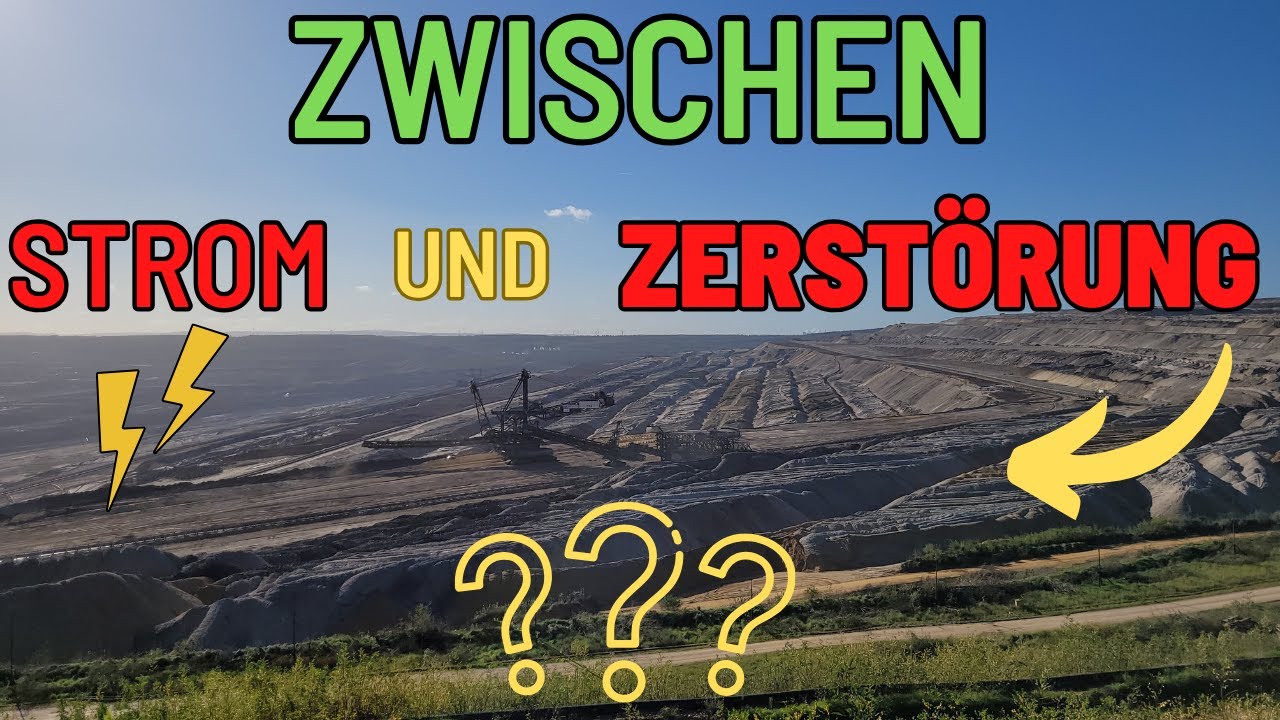 Tagebau Hambach, alte A4 und die ehemalige Ortschaft Manheim | Jan´s Entdeckertouren