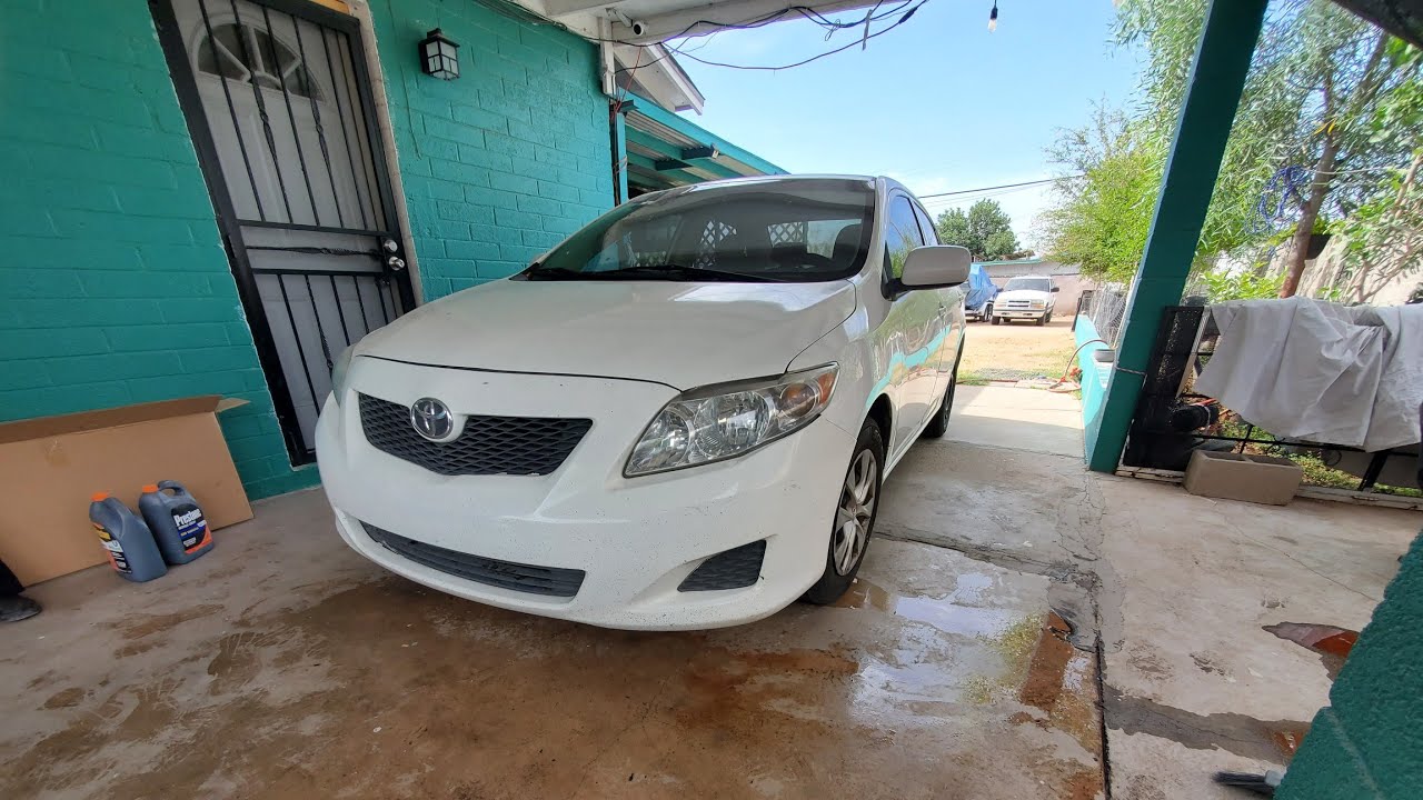 2009 al 2014 toyota corolla 1.8 como cambiar el radiador