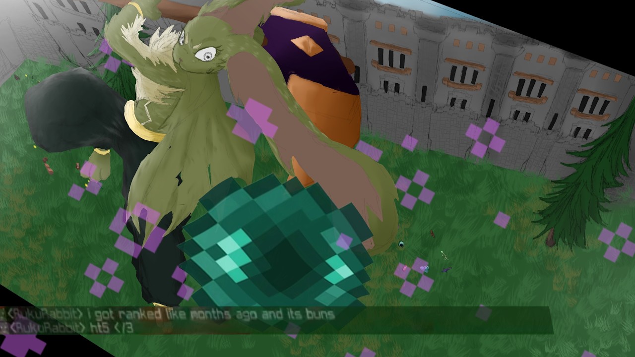 A full year of Minecraft PvP experience gets me to...
