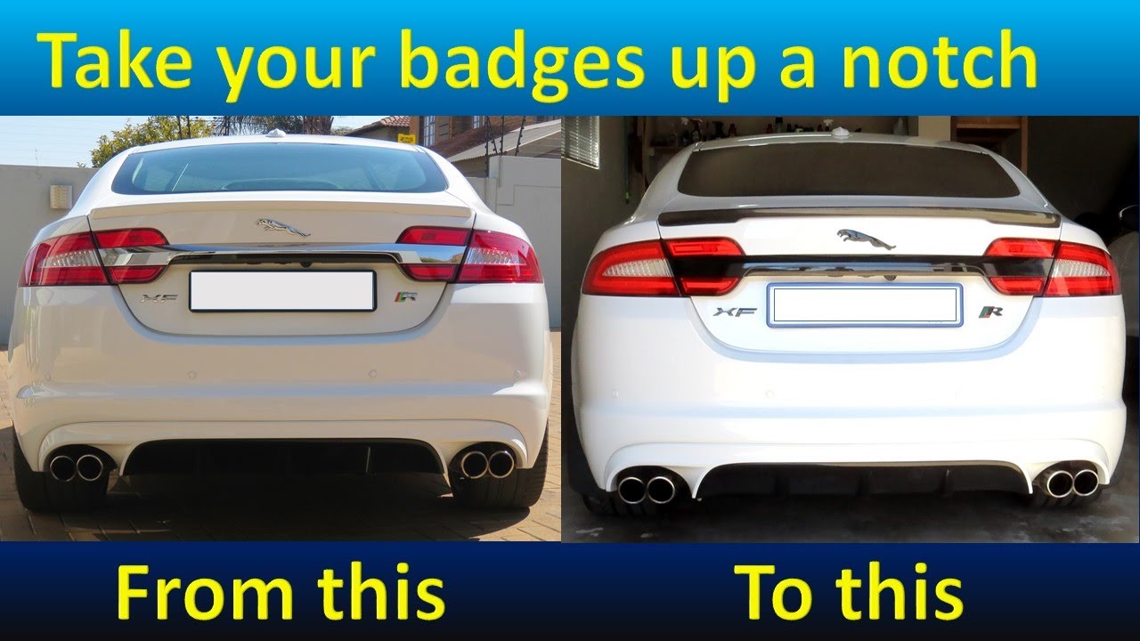 How to upgrade your Jaguar's badges