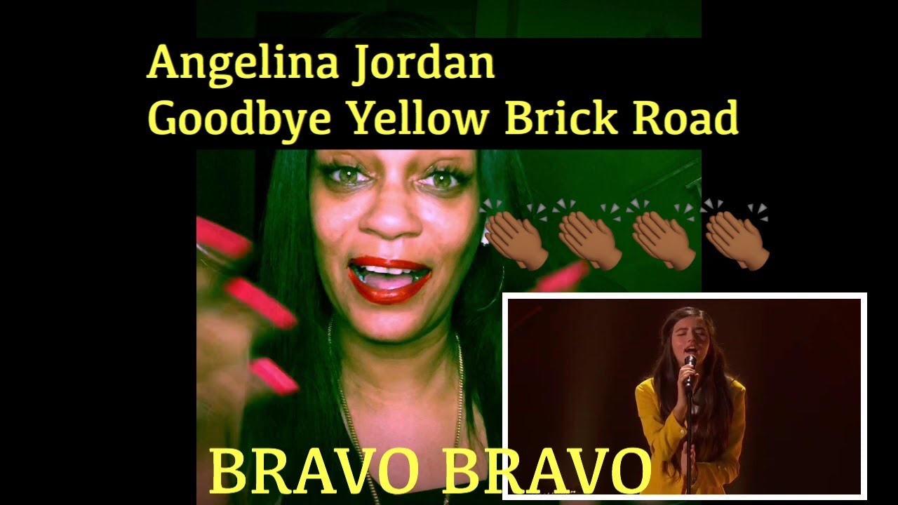 SUPERSTAR ANGELINA JORDAN PERFORMS GOODBYE YELLOW BRICK ROAD!!!!! EXTRAORDINARY PERFORMANCE!!