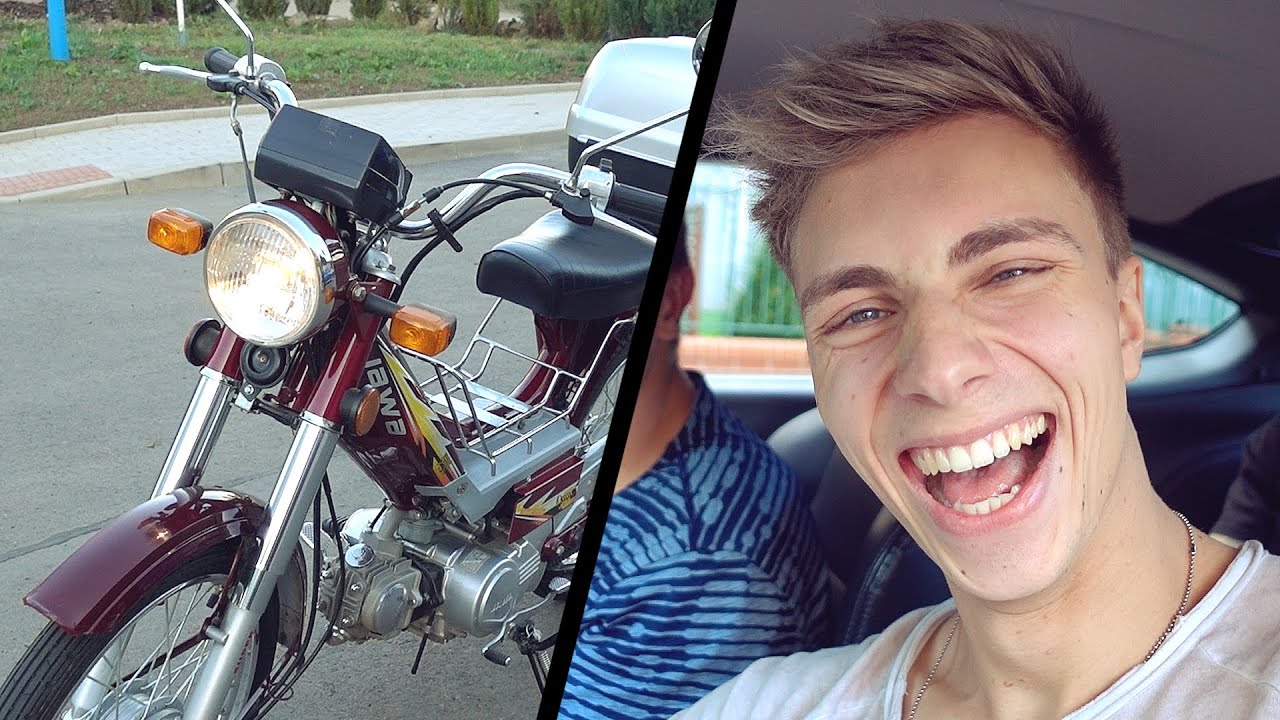 KOUPIL JSEM SI MOTORKU + ŘIDIČ NÁS CHTĚL ZBÍT! | VLOG #014