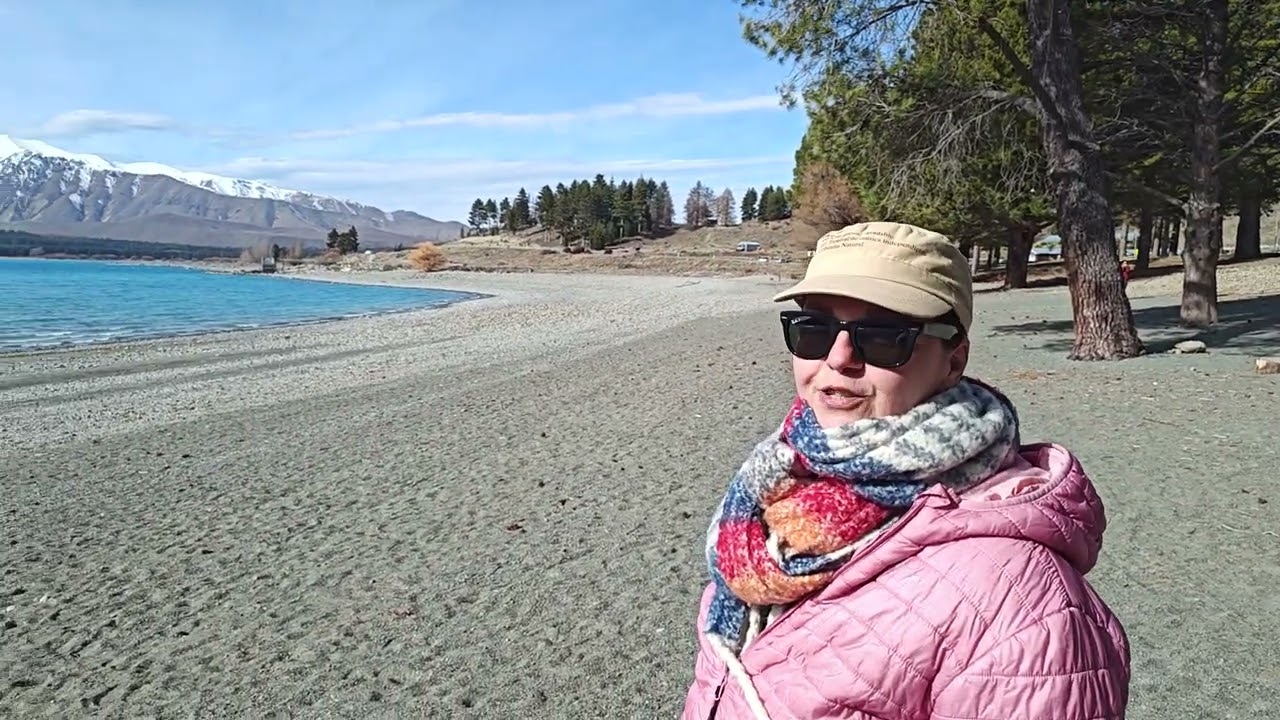 En el Lago Tekapo