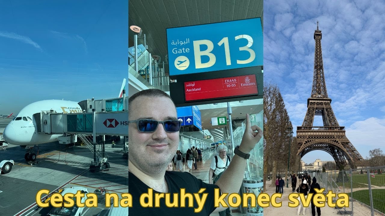 Jak vypadá nejdelší let na světě operovaný Airbusem A380? ✈️🇨🇿🇫🇷🇳🇿