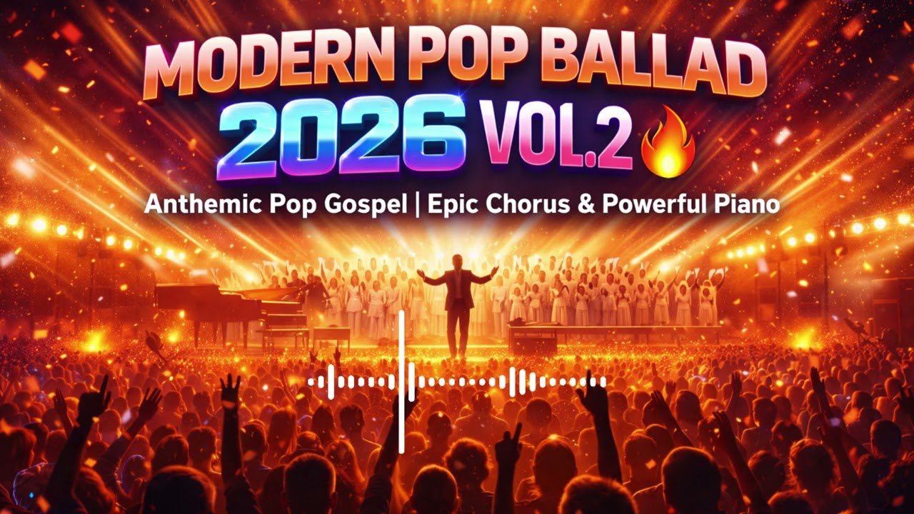 Modern Pop Ballad 2026 Vol 🔥 Anthemic Pop Gospel | Epic Chorus & Powerful Piano #djnickcher #music