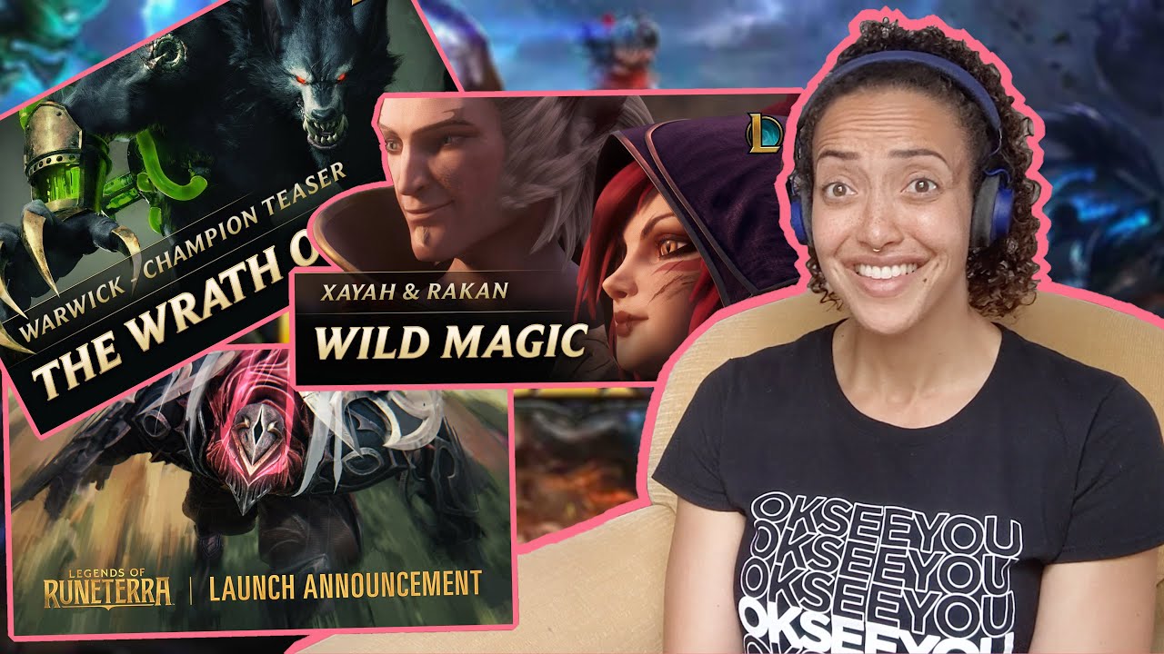 Non Gamer Watches #101 LEAGUE OF LEGENDS || Xayah & Rakan, Warwick, Breathe.