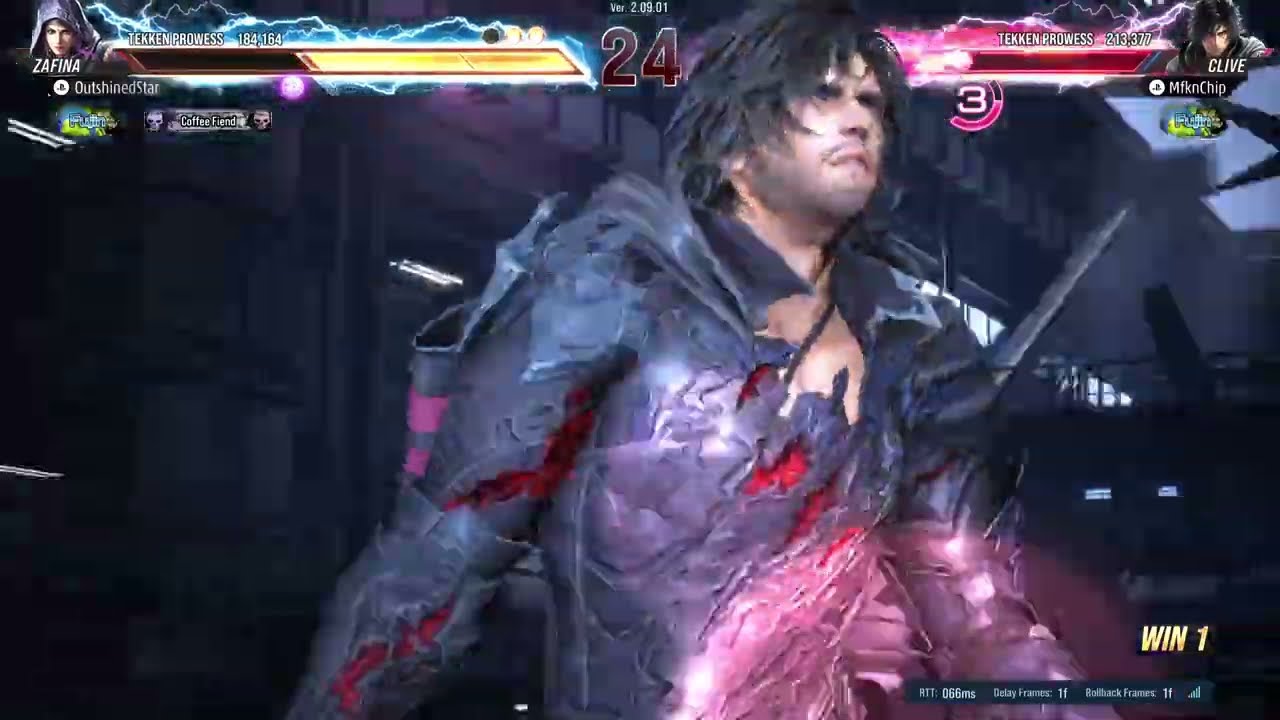 Psylocke(fina) Vs Clive Full Matchup