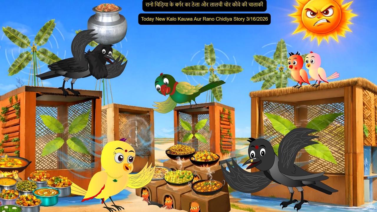 Rano Chidiya Wala Cartoon | Rano Chidiya |16-3-2026 |कार्टून चिड़िया |Cartoon Birds Dekhao|Chichu TV