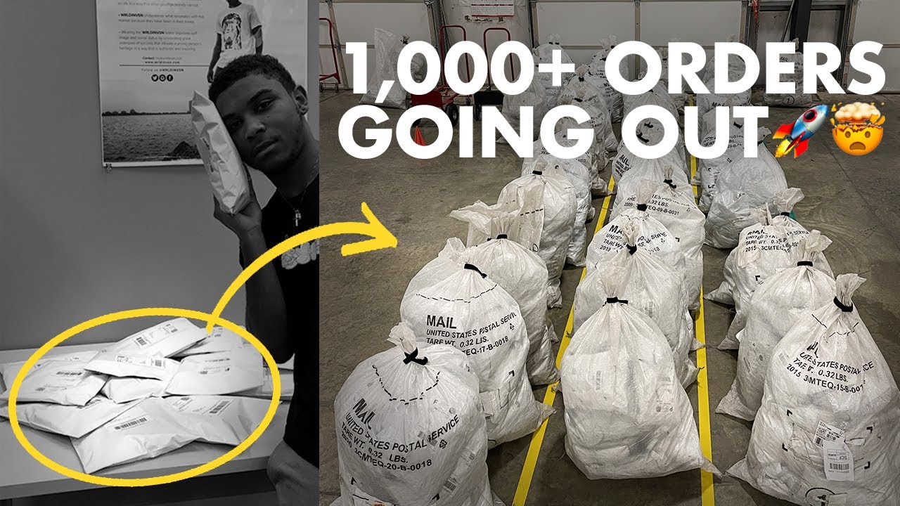 A Successful Day Shipping Over 1,000 Orders