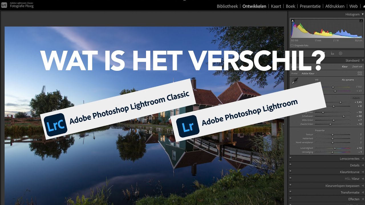 Wat is het verschil tussen Lightroom Classic en Lightroom CC