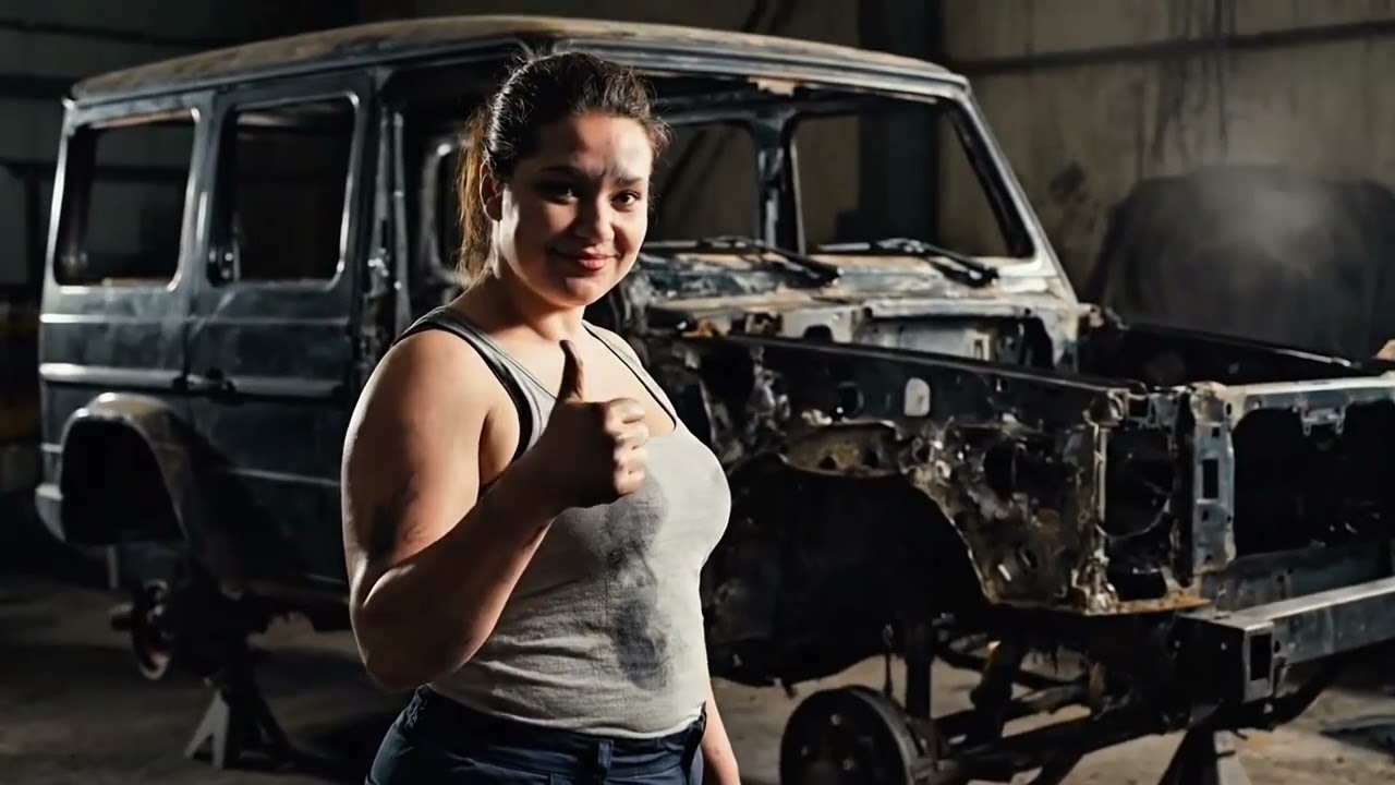 ABANDONED Mercedes Benz G Wagon 2018 model  Restoration || ASMR 
