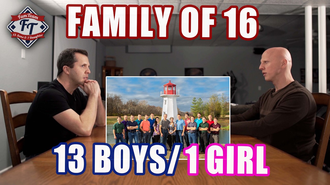 Family Of 13 Sons/One Daughter - Before Our Family Was BIG! | FamTeam #38