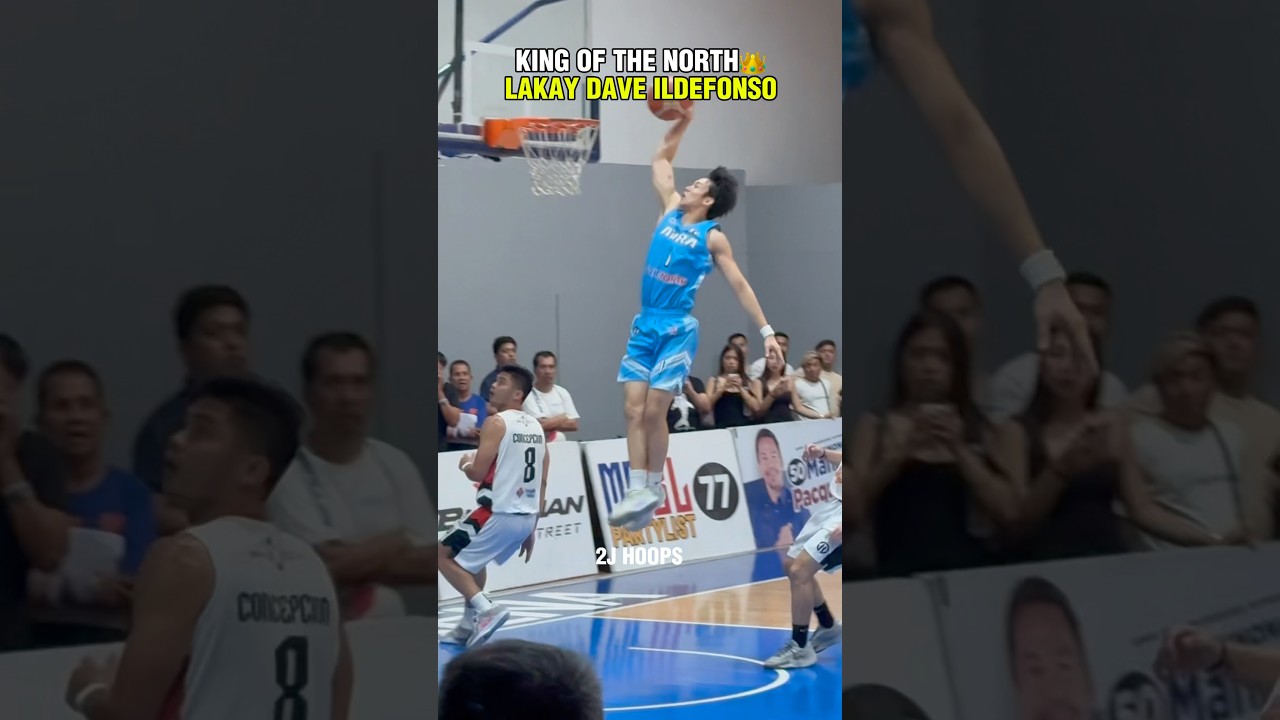 Lakay Dave Ildefonso ang Hari ng MPBL #basketballball #mpbl