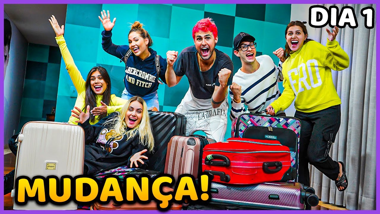 FINALMENTE MUDAMOS PARA A CASA DE QUARENTENA!! ( DIA 1 ) [ REZENDE EVIL ]
