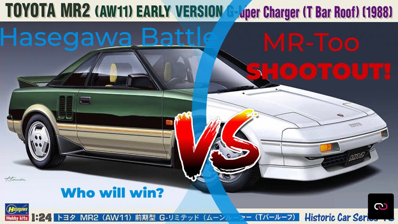 1/24 Hasegawa MR2 Early vs Late Version Kit Review