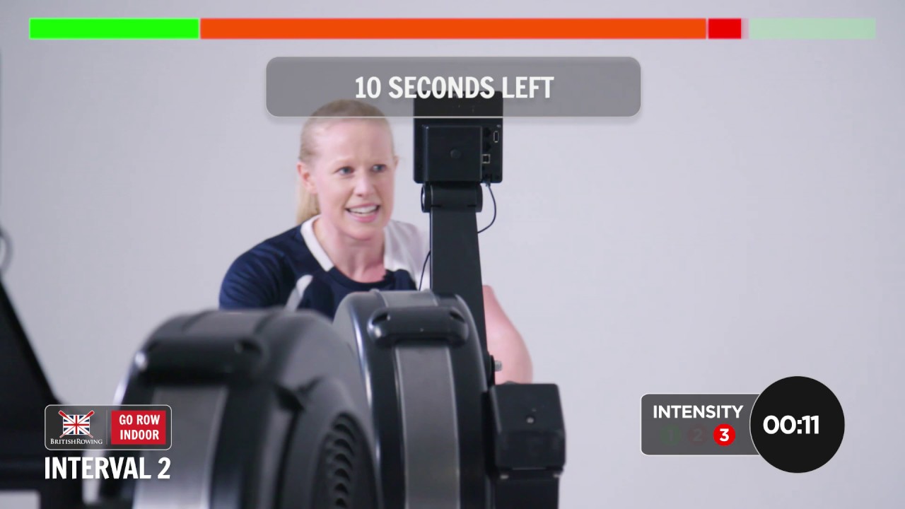 Go Row Indoor Workout (Pyramid Workout) | British Rowing