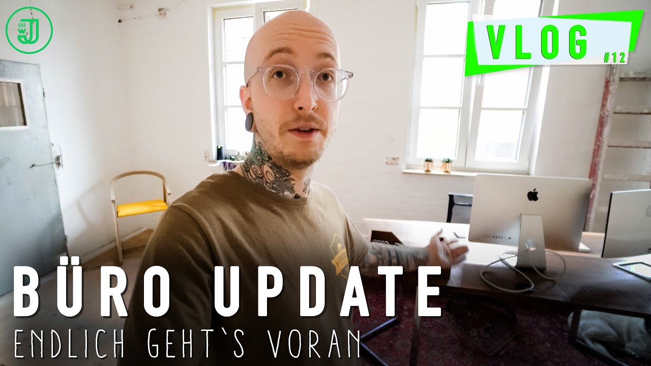 Es geht voran: BÜRO MAKEOVER in der neuen Werkstatt | Werkstatt-Tagebuch #13 | Jonas Winkler